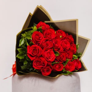 Ramo de 18 rosas rojas